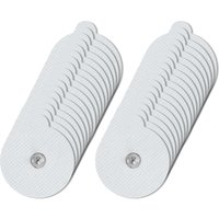 4cm Round TENS EMS Electrode Pads for Pulse Electric Digital Therapy Massage Machine Physiotherapy Muscle Stimulation Patches