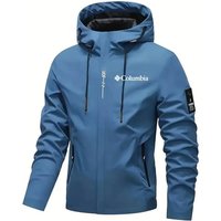 AliExpress NONE 2026 New Men's Windproof Wind Block Waterproof Hooded Raincoat Light Cycling Hiking Street Outdoor Leisure Daily Jacket