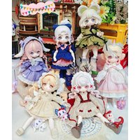 The Lulu Elf Story Series Blind Box 1/12 Split BJD Movable Doll Ornament Anime Figure Kawaii Girl Model Mistery Box Toys Gifts