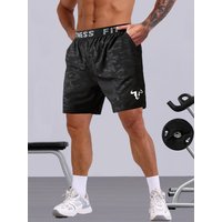 Men's breathable sports shorts