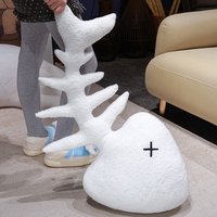Hot 2026 New Fish Bone Plush Toy Living Room Creative Sofa Cushion Comfort Sleeping Pillow Diy Doll Send Children Birthday Gift