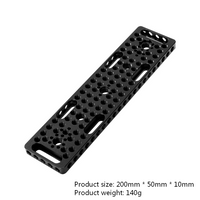 Multi-Functional Cheese Plate Switching Mounting Plate with Built-in ARRI Locating Holes for Camera Tripod