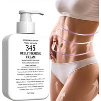 Water Ice Levin 345 Belly Firming Cream, 150g, with Niacinamide & Centella, Lightweight Moisturizes for Elastic, Firm Belly Skin