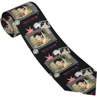 Harrys Styles Kiss All The Time Album Tie Business Neck Ties Cool Fashion Neck Tie For Men Women Custom Collar Tie Necktie