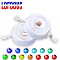 Colorful 1W 3W 5W LED Chip Red Green Blue Yellow Amber Orange 440nm 470nm 480nm 500nm 540nm 570nm 660nm 670nm COB Light Beads