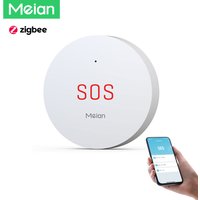 Meian Zigbee Tuya Wireless SOS Emergency Panic Button EM02 Without Battery Smart Life Home Old People Helping Button