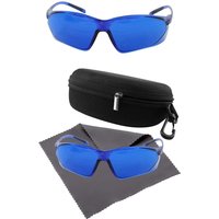 Durable Golf Ball Finding Glasses Blue Unisex Eye Protection Goggles Tool Eyeglass for Running Gift Men Wide Field Outdoor