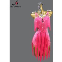 2026 Party Dress For Women Latin Dance Skirt Sexy Suit Competition Costume Sport Wear Tassel Clothes Girl Prom Evening Dancewear