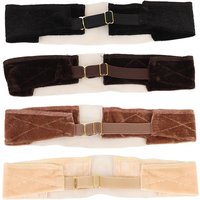 1Pc Invisible Nude Velvet Wig Grip Headband Non Slip Elastic Adjustable Wig Band for Lace Frontal Wigs Women