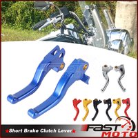 3-Fingers 5.3" Brake Clutch Lever Hand Control Kit For Harley Road Glide Road King FLHR/I Classic Motorcycle Handle Brake Levers