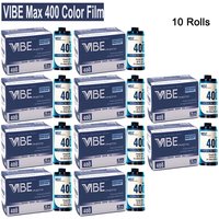 VIBE Max 400 Color Film 1-10Rolls 18EXP Per Roll 35mm Film ISO400 135 Negative Film For 135 Film Camera For Kodak H35/M35 Camera