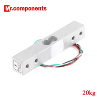 Electronic Scale Aluminum Alloy Weighing Sensor Load Cell 1kg 5kg 10kg 20kg 40kg 50kg HX711 AD Module for Kitchen CZL-611RD 611P