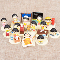 New In Stock Small Meatballs Happy Day Family Scene Blind Box Kawaii Action Figure Desktop Decoration Toys Kids Festival Gifts