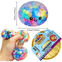 Giant Squishies Dumpling Bun Stress Relief Toy Slowly Rising Sparkling Pressure Ball for Adult Anti-Anxiety Gift