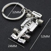 Wholesale Fashion Mini Racing Car Styling Pendant Keychain For Men Handbag Activity Gift