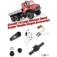 Crossrc EMO XX 1/6 Large Dinosaur Sword Dragon Thunder Dragon Climbing Vehicle Off road Vehicle Accessories