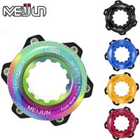 Bicycle Center Lock To 6 Bolt Rotor Lock Ring Adapter Road Bike Disc Brake Rotor Lock Cover Ring Converter For Shimano CN