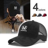 Car Casual Sunscreen Hat Breathable Baseball Cap For Honda civic accord fit jazz pilot CRV odyssey passport city shuttle HRV