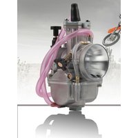 AliExpress PowerMotor Motorcycle Carburetor Flat Curtain Keihin For Keihin PWK 28 30 32 34mm 125cc-350cc Scooter 2T 4T ATV Dirt Bike Universal Parts