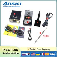 OSS T12-X Plus Solder Station 75W Digital display Constant temperature With T12-BLS Tips For Precision welding repair Tools image 4