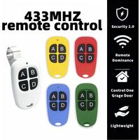 Universal 433MHz Remote Control Garage Door Opener Wireless Transmitter 4 Keys Duplicator Clone Electric Door Key Copy Remote
