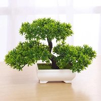 Sztuczne rośliny Bonsai Symulowane drzewo Rośliny doniczkowe Fałszywe kwiaty Ozdoby stołowe doniczkowe