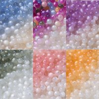 10pcs 8/10/12mm Resin Round Beads UV Changing Reactive Spacer Beads for DIY Necklace Bracelet Earring Jewelry Making Accessories