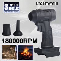 40MM Car Wash Air Gun Turbo Jet Fan Electric POWERFUL BLOWERS Car Violent Dryer for Makita/Milwaukee/Dewalt No Battery Blower