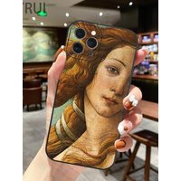 Phone Case For IPhone 14 13 12 11 PRO MAX Apple 16 7 15 8 SE Plus X XS MAX Plus Funda Case Shell Capa Renaissance Oil Painting