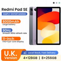 UK Version Xiaomi Redmi Pad SE 8.7 inch Mi Tablet 90Hz Display 6650mAh MTK Helio G85 Dual speakers Dolby Atmos