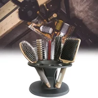 1Pcs Salon Barber Comb PP Storage Stand For Hairdressing Combs Brushes Scissors Iron Roll Organizer Rack Hair Styling Holder