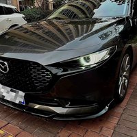 For Mazda 6 2014-2017 Front Bumper Lip Protector Diffuser Cover Sticker Trim Decorative Strips Car Styling Auto Accessories