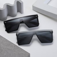 Oversized Sunglasses Mirror Lens Sunglasses Designer Sunglasses Square Shape For Men Casual Wear Everyday Use