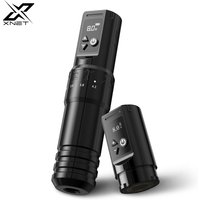 XNET T1 Wireless Tattoo Machine Pen 7 Adjustable Stroke Custom Motor LCD Screen Battery Makeup Microplasty Pen For Tattoo Art