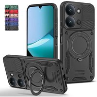 Case For Redmi 15C A5 Global 171MM colorful Ring Bracket Magnetic Holder Cover Shockproof Armor For Redmi 15C A5 173MM EU