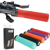 ODI red bike grips Lock On MTB Cuffs Soft rubber grips Mountain Road Bike Handlebar Cover Ergonomics Non-slip Bike Handle grips