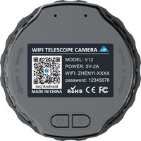 2K WiFi Electronic Telescope Eyepiece 4 Million High-Definition 25mm-50mm WiFi Electronic Eyepieces for Scopes for Bird Watching
