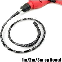 3M Sinks Basin Pipeline Clogged Remover Tools Pipe Dredging Tool Drain Cleaner With Connector Spring Pipe Sewer Pipe Unblocker