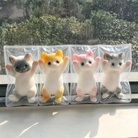 (HefengCL)Taba Cute Raised Paw Cat TPR Squishy Toys, Soft Slow Rebound, Holiday Gifts & Party Decor