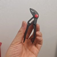 4 Inch Multifunctional Water Pump Pliers Portable Quick Adjust Mini Pipe Pliers Household Maintenance and Installation Tools