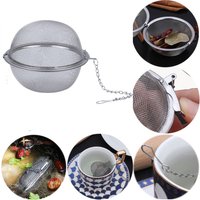 Mesh Tea Strainer Food-grade Infuser Ball Reusable Spice Filter With Hook up Seasoning Balls Kitchen Gadgets