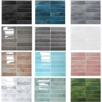 Waterproof Self Adhesive Tile Wall Stickers Oil-proof Moisture-proof Wall Decal Anti Fouling Heat-resistant Wallpaper