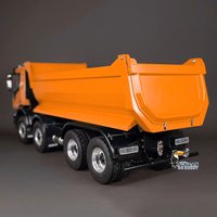 8x4 8X8 1/14 Hydraulic RC Tipper Car Metal 2-speed Radio Control Dump Trucks Painted Finished Sound Light Vehicle Model TH23650