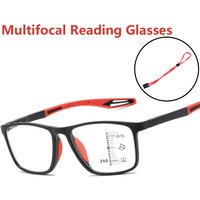 NEUE Bifokale Progressive Lesebrille Männer Sport TR90 Anti Blau Licht Multifokale Presbyopie Brillen Optische Brillen Dioptrien