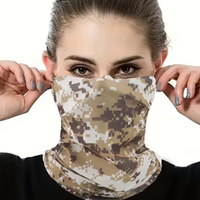 Summer Cycling Face Mask Breathable UV Protection Sunscreen Fishing Training Face Scarf Breathable Fishing Mask Neck Cover