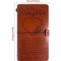 New Notebook & Journal, Portable Travel Notepad, Creative Stationery Diary