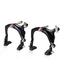 AliExpress Bike Brake Long Arm Calipers Aluminum Alloy Bicycle C BrakeCaliper Front&Rear C Calipers Rim Brake For Cycling Bike Accessories