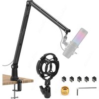 Adjustable Metal Microphone Stand for Gaming Streaming USB Condenser Mic Suspension Scissor Boom Arm for A8 A6V K688 K669 K658