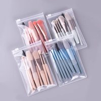 New 8Pcs Makeup Brush Set Makeup Concealer Brush Blush Loose Powder Eye Shadow Highlighter Foundation Brush Beauty Tools