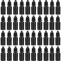 50Pcs 10Ml Portable Drip Bottles Empty Essential Oil Bottle Travel Sub Container for Perfume Lotion Liquid Dispenser